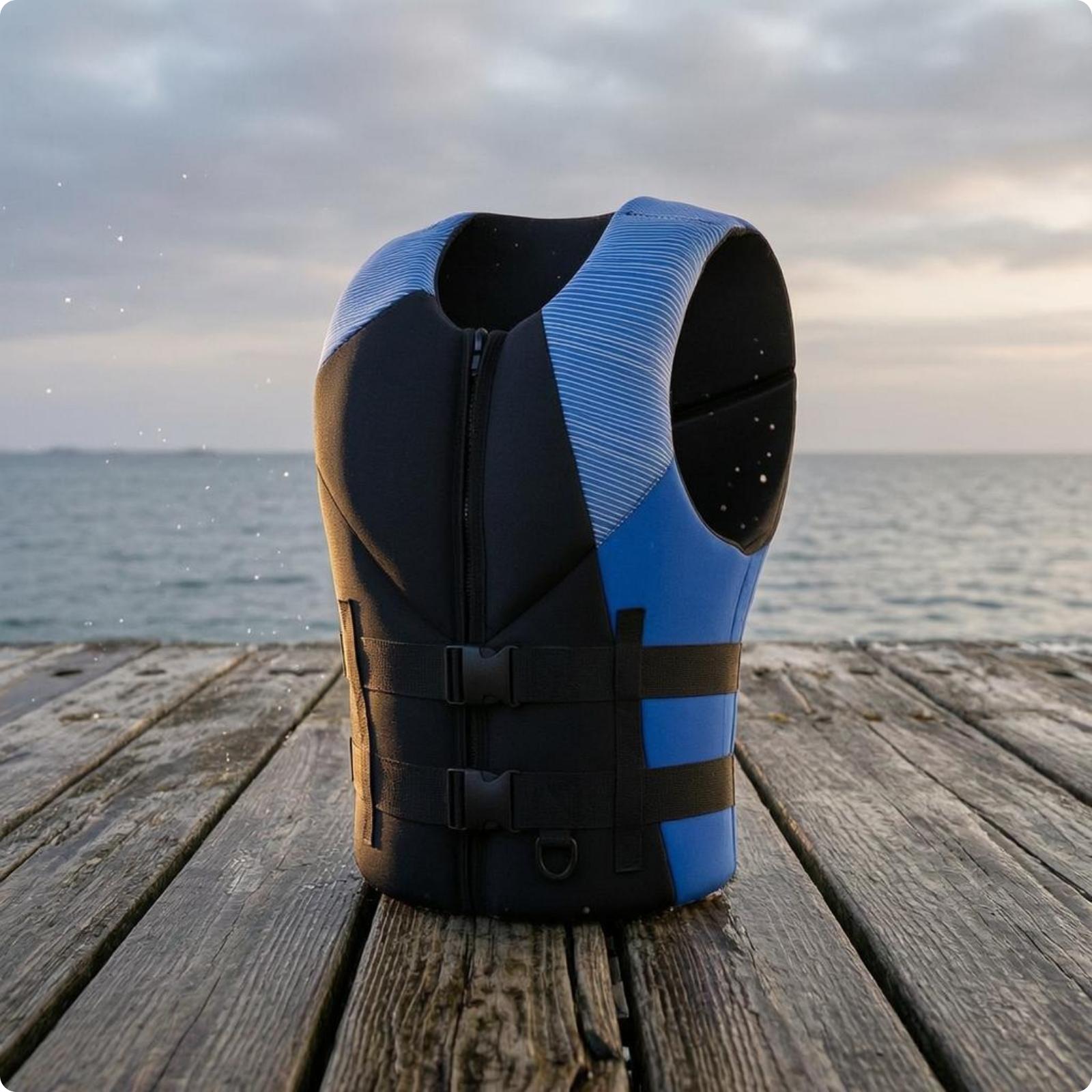 大人用フローテーションジャケット 調節可能なジッパー付き 水 - Aquatic Water Sports のレビューと価格