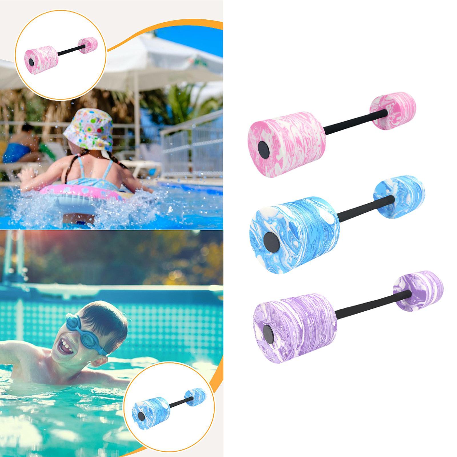 抵抗水泳ダンベルプールバーベルウェイトトレーニングダンベル、 - Aquatic Water Sports のレビューと価格