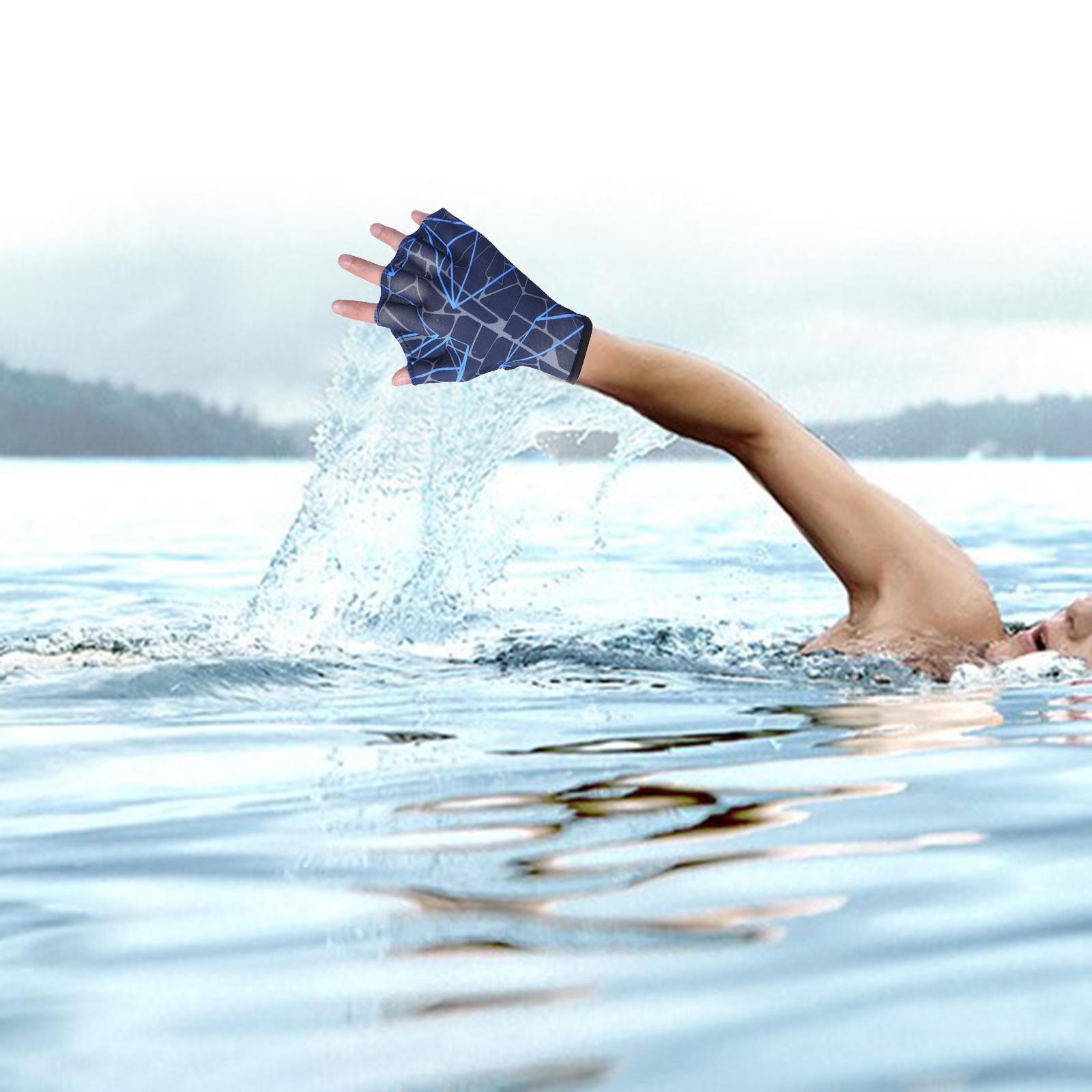 プロ仕様の水泳用手袋 水中筋トレ用 ネオプレン製ハンドパッド - Aquatic Sports Activities のレビューと価格